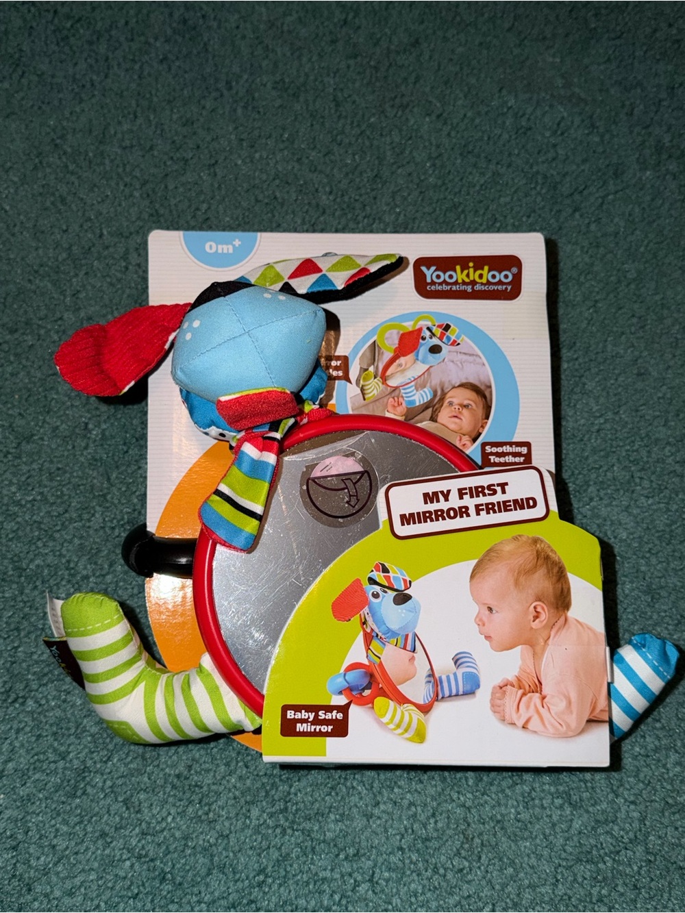 My First Mirror Friend Soft Baby Toy!